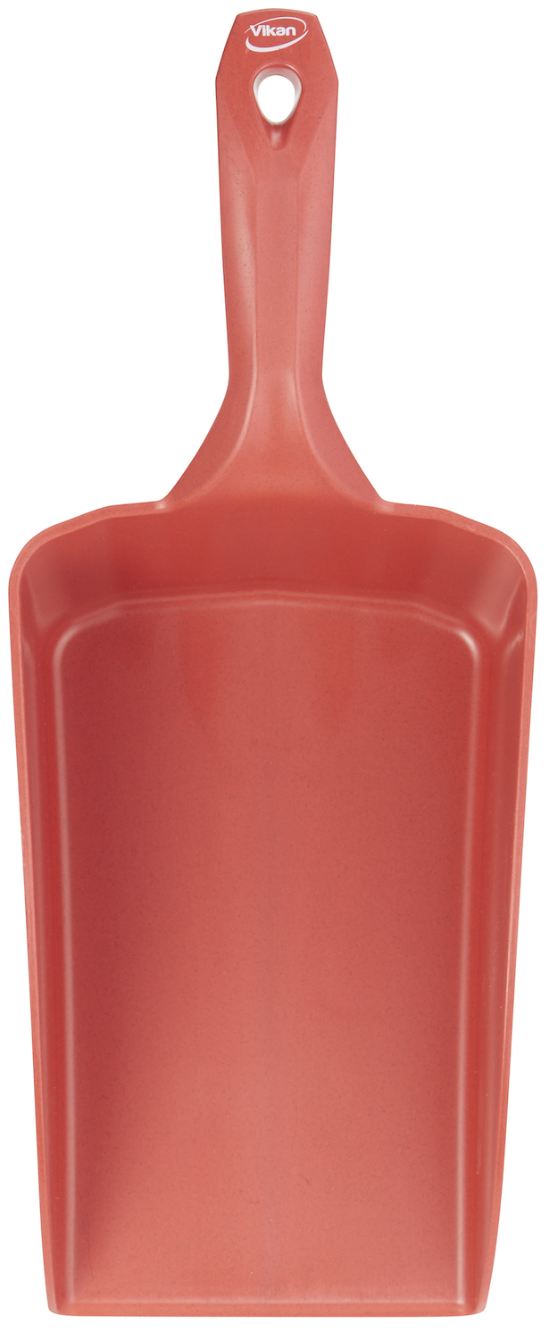 Vikan Hand Scoop, Metal Detectable, 2 Litre, Red