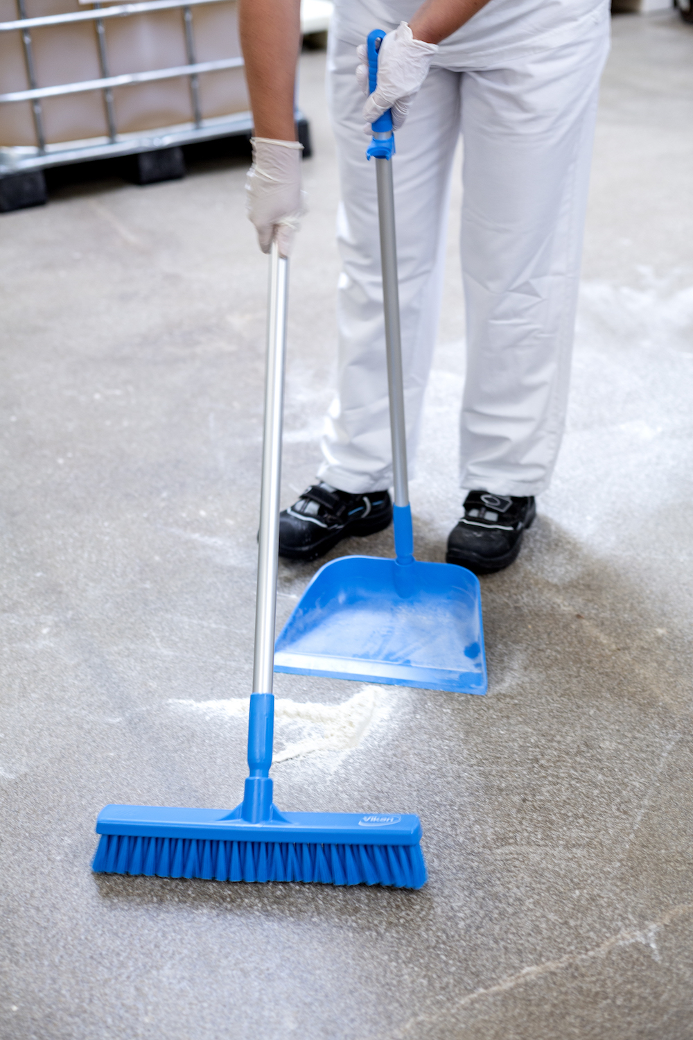 Upright dustpan, 330 mm, Blue