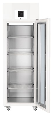 Liebherr LKPv 6523 laboratory refridgerator, 0 °C ... +16 °C, 430 L, Profi electronic controller, stainless steel inner liner, glass door