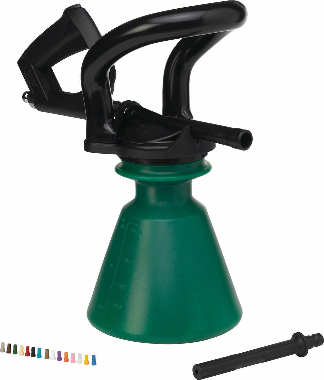 Ergo foam sprayer, incl. jet spray, 290 mm, , Green