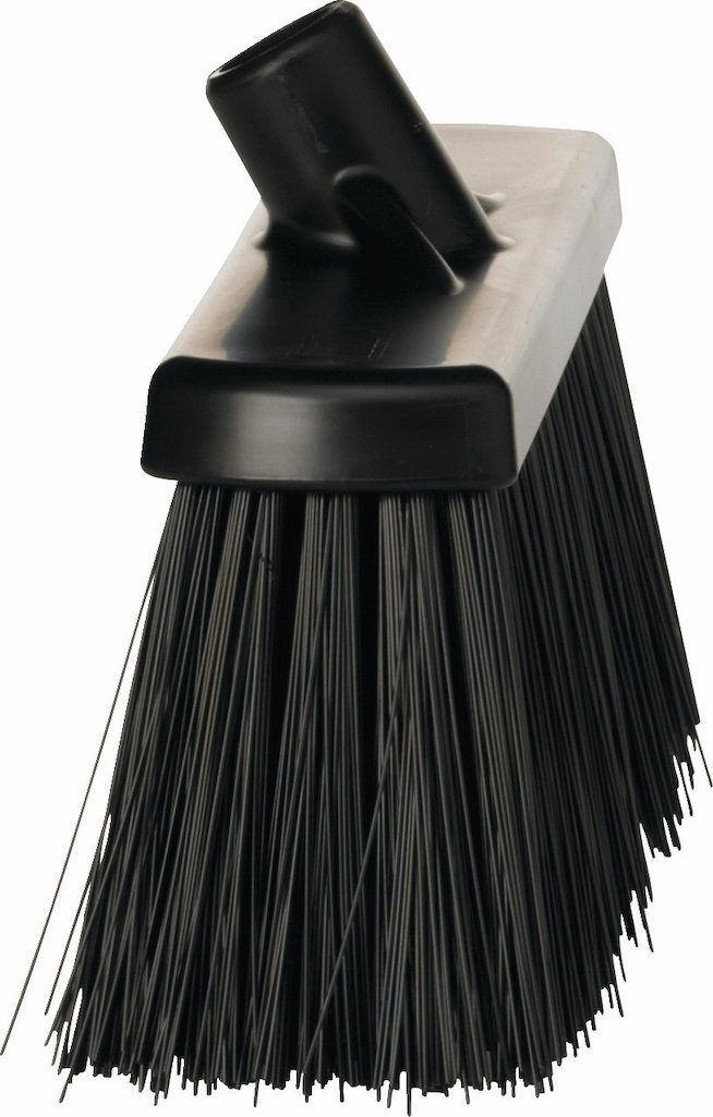 Broom, 330 mm, Very hard, Black