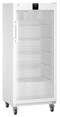 Liebherr SRFvh 5511 laboratory refridgerator, 3 °C ... +16 °C, 440 L, fan-assisted cooling, plastic inner liner, glass door